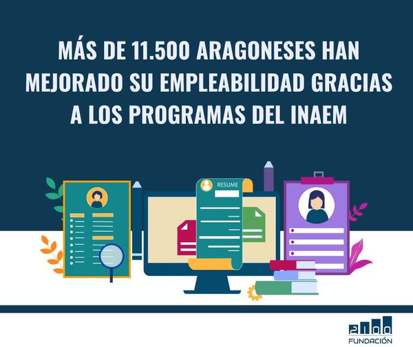Los programas del INAEM mejoran la empleabilidad de más de 11.500 aragoneses